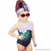 Magical Baby Little Girls One Piece Bowknot Mermaid Swimwear Bikini with Headband B01DIZ7O4S